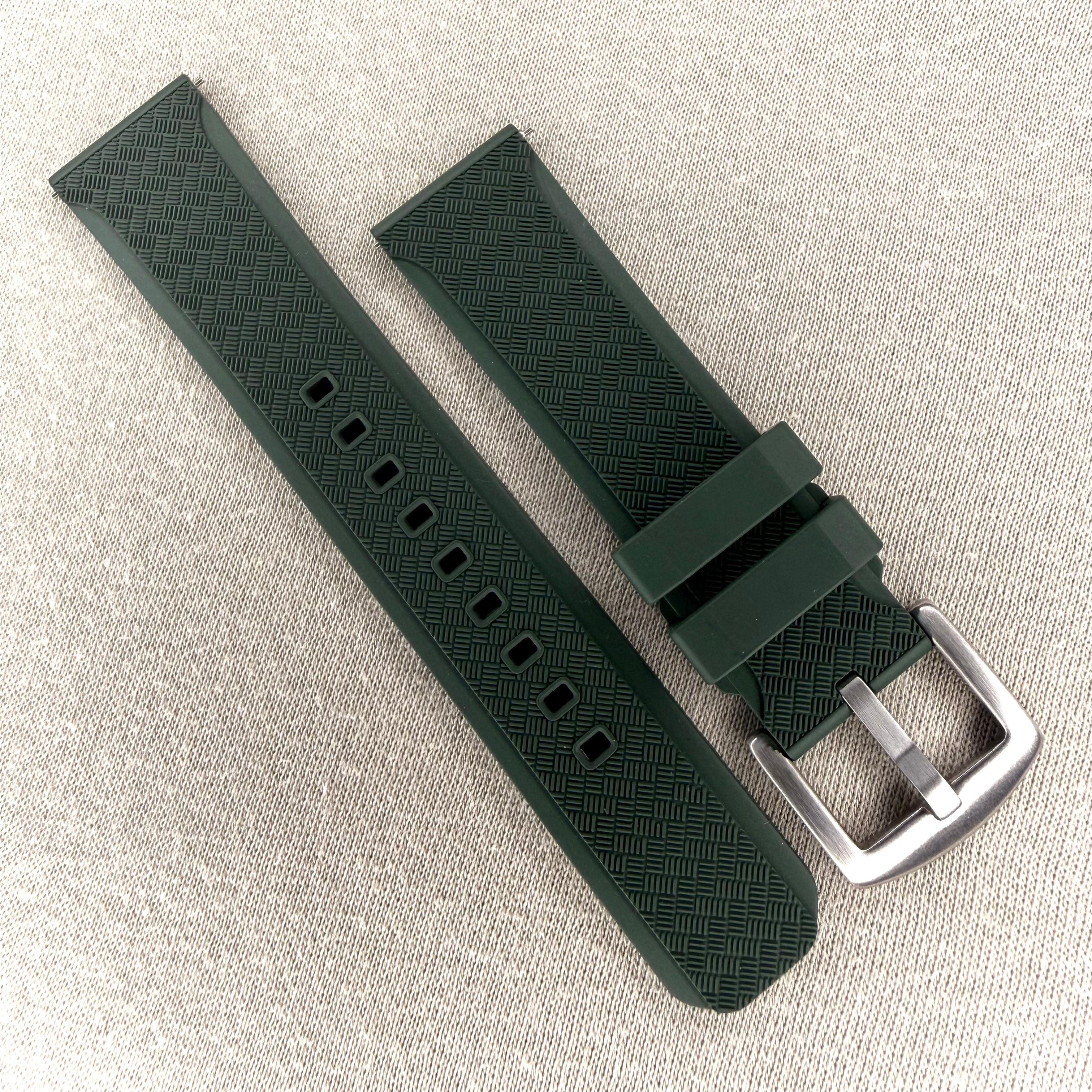 Green Rubber Strap