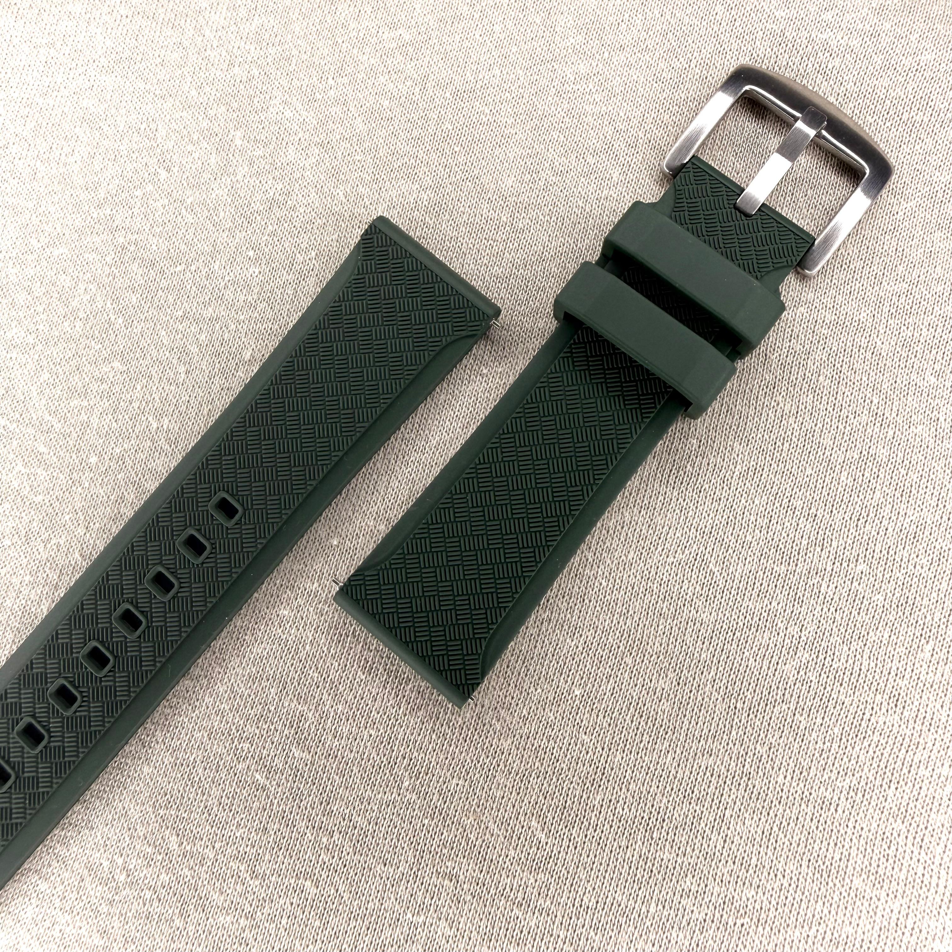 Green Rubber Strap