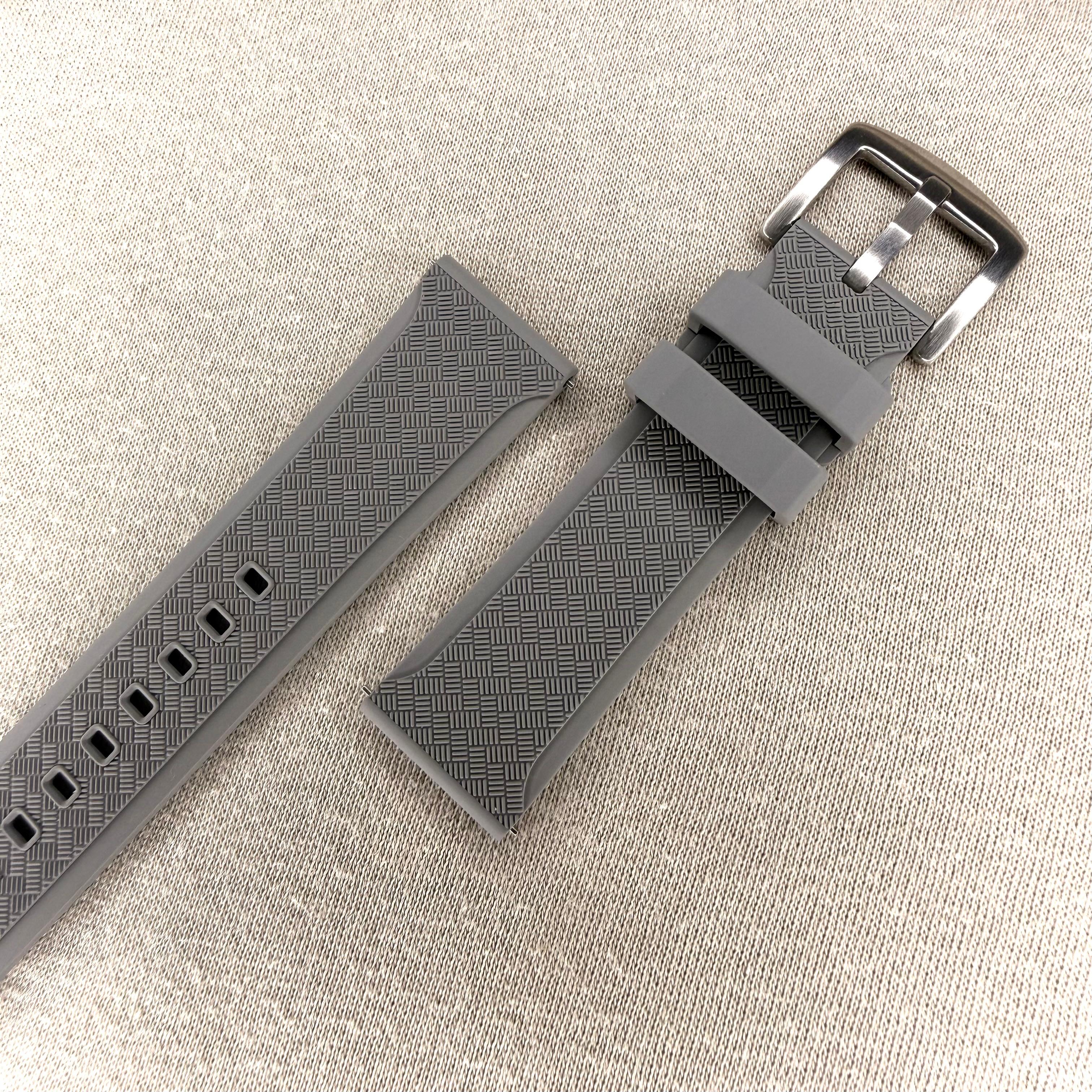 Gray Rubber Strap