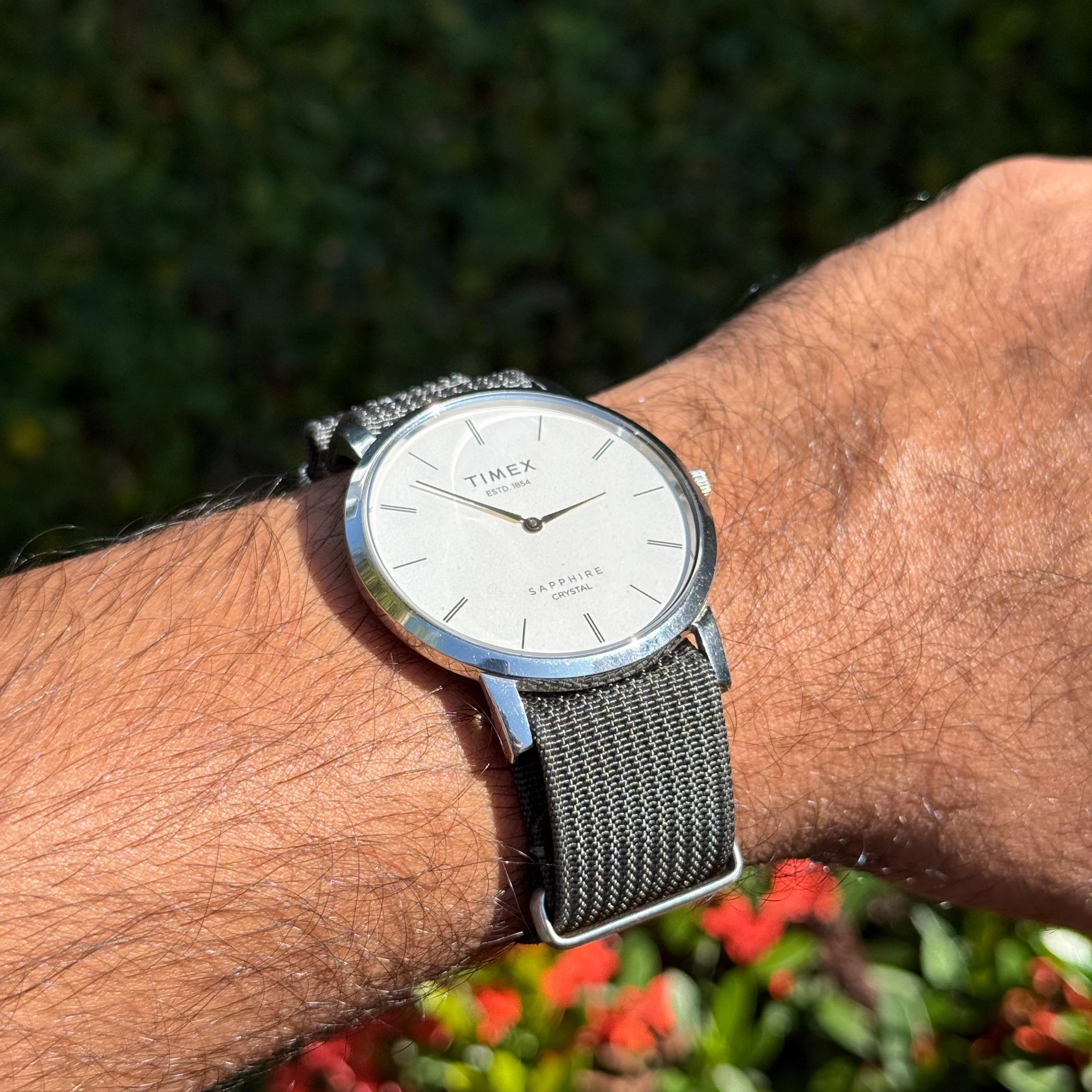 Slate Gray Classic NATO Strap